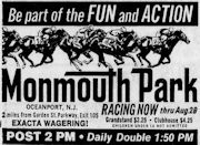 Monmouth Park Ad